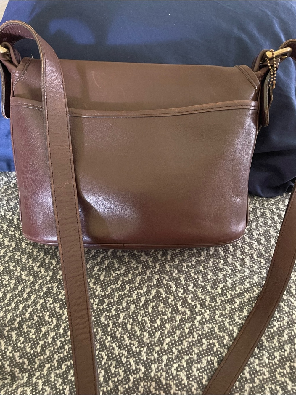 Vintage Coach Leather Crossbody - Picture 7 of 12